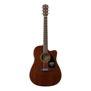 Guitarra Electroacustica Fender Cd-60sce Mahogany Color Natural Orientación De La Mano Derecha Guitarra Electroacustica Fender Cd-60sce Mahogany Color Natural Orientación De La Mano Derecha