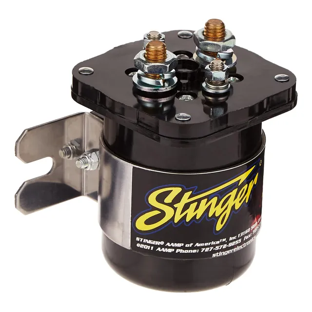 Relé Y Aislador De Relé De Batería Stinger Sgpamp