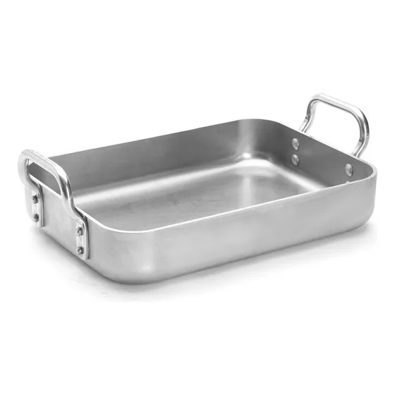 Bandeja Horno Asadera Aluminio De Buyer Indestructible 50 Cm