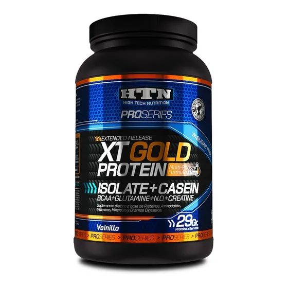 Xt Gold Protein 1015g Htn Whey Isolate Caseina Creatina Bcaa