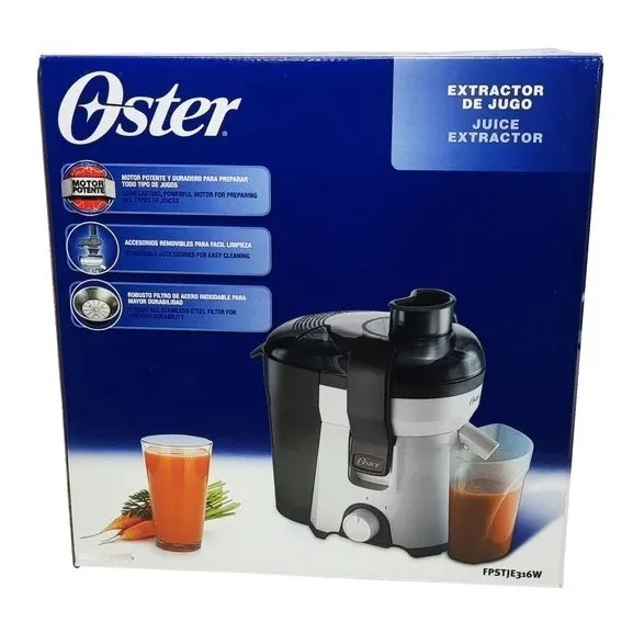 Extractor De Jugo Oster Blanco 400w De 1,5 Litros Fpstje316w