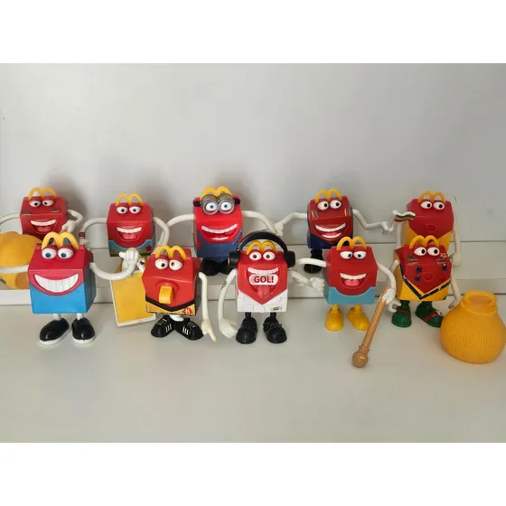 Bonecos Mclanche Feliz Coleção Mcdonald's