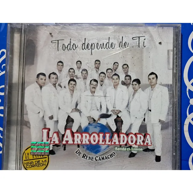 La Arrolladora De Rene Camacho Cd Todo Depende De Ti Estándar