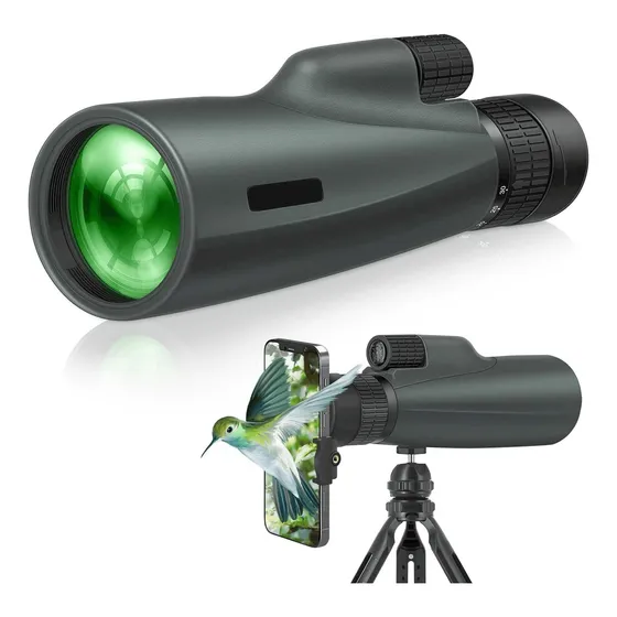 Telescópio Monocular Tiyimiyuxu Com Zoom De 10-30x50 Com Tri