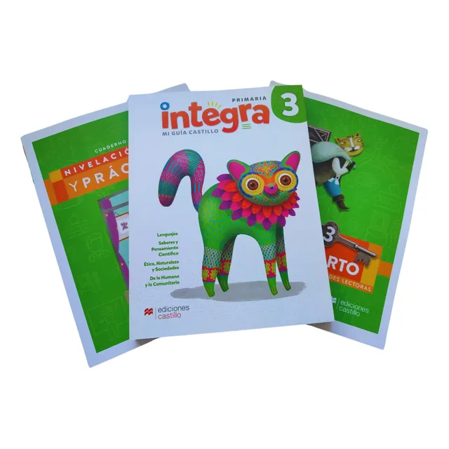 Integra 3, Mi Guía Castillo 24-25 + Cuadernillos, Primaria, De Ediciones Castillo. Escolar, Vol. 3. Editorial Castillo, Tapa Blanda, Edición 1 En Español, 2024