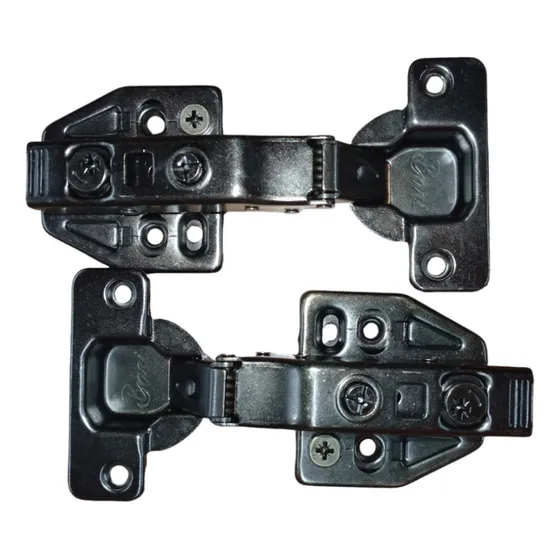 Bari Bisagra Recta C/freno Negra 35mm Ajuste 3d