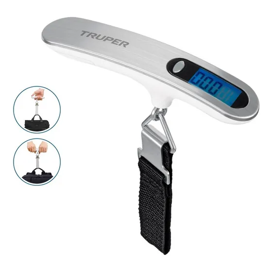 Báscula Electrónica Para Maleta, 50 Kg, Truper 100787