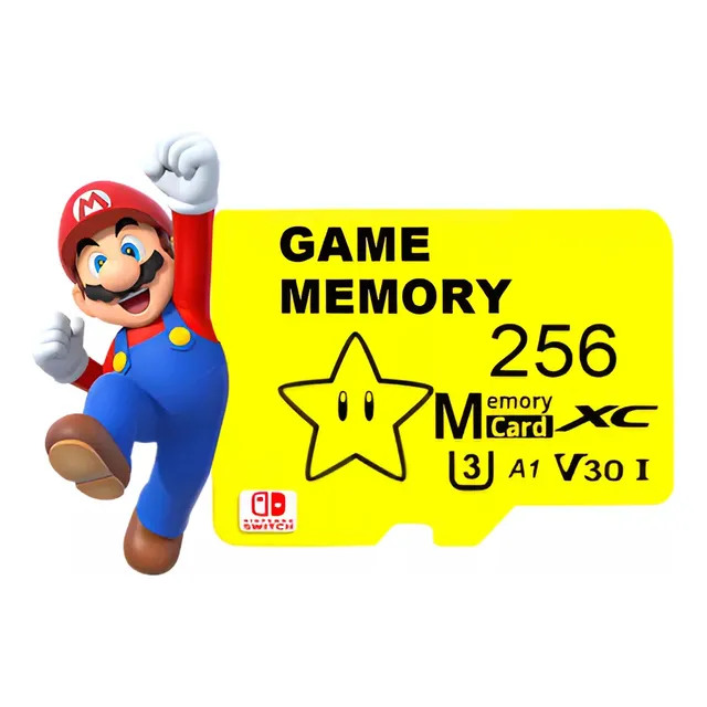 Micro Sd Nintendo Switch 256gb Sandisck-game Memory