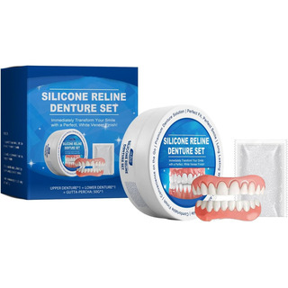 Juego De Rebase De Prótesis Dentales De Silicona Con Juego De Rebase De Prótesis Dentales De Silicona Con