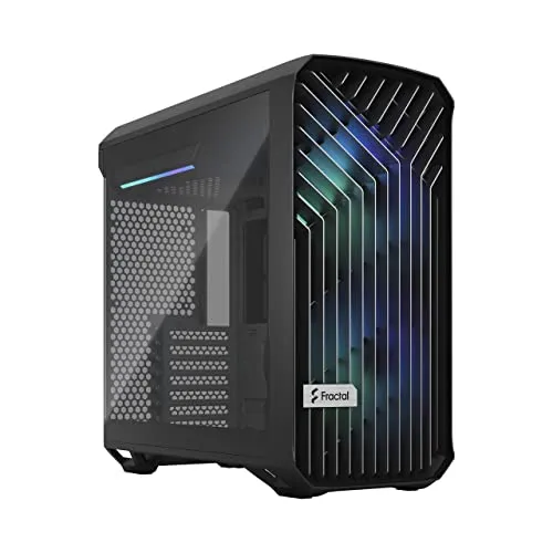 Gabinete Fractal Torrent Atx Mid Tower Rgb Negro 