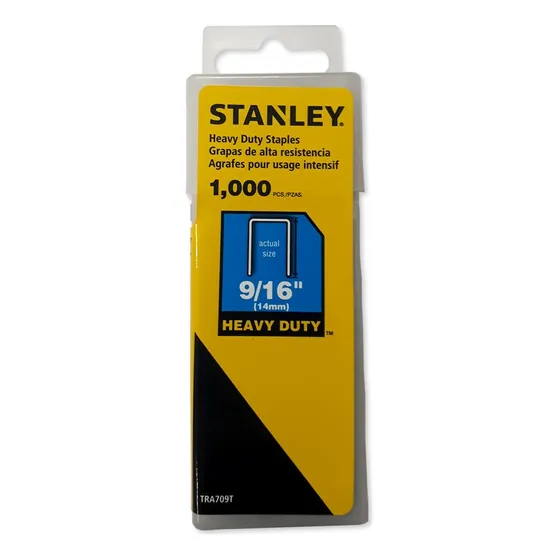 Grapas Stanley 9/16 14 Mm Para Modelos Stanley Tr150 Y Tr250
