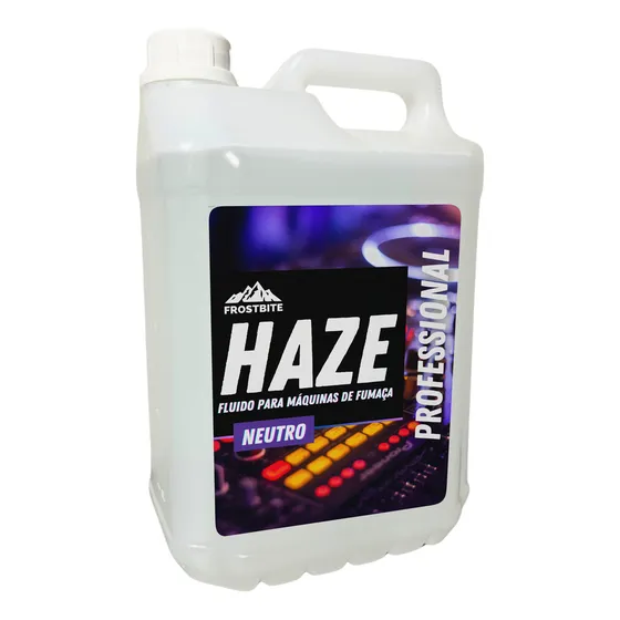 Liquido Fluido Maquina Fumaça Haze Professional 5 Litros