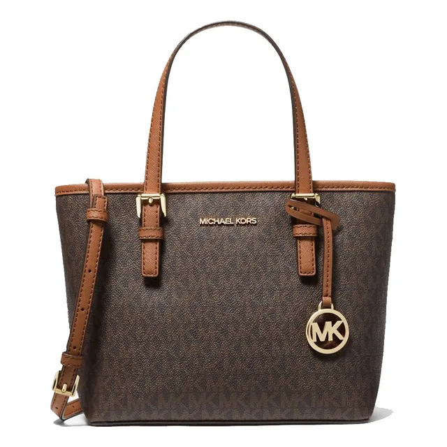 Bolsa Michael Kors Original Jet Set Travel Tote X-small Café