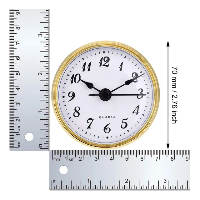 Hicarer Inserto Reloj Cuarzo 2.8  2.756 In Borde Dorado