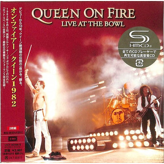 Queen On Fire 1982 - Cd Con Funda De Papel Queen On Fire 1982 - Cd Con Funda De Papel