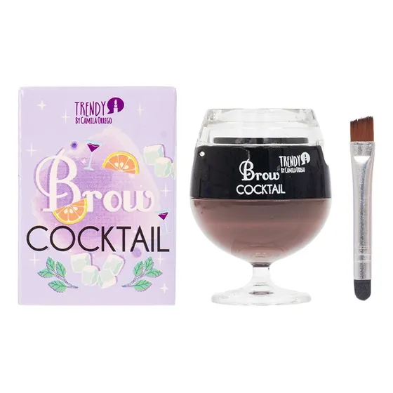 Sombra Y Betún Para Cejas Brow Cocktail Trendy Por 2 Unidade