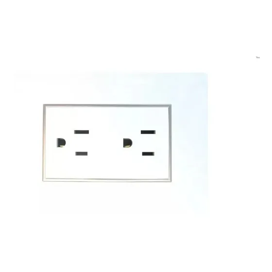 Toma Corriente Doble Con Tierra 125v~15a Igoto 