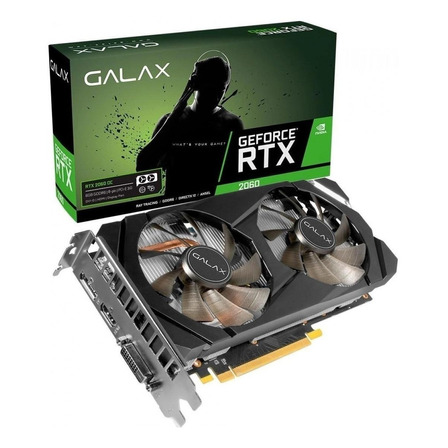 Placa de vídeo Nvidia Galax  GeForce RTX 20 Series RTX 2060 26NRL7HPX7OC 6GB