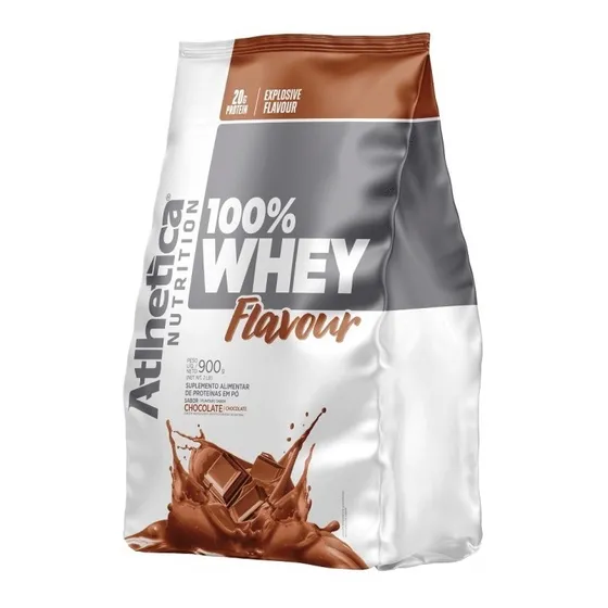 Whey 100% Atlhetica Refil 900g - Melhor Opção Ao Best Whey