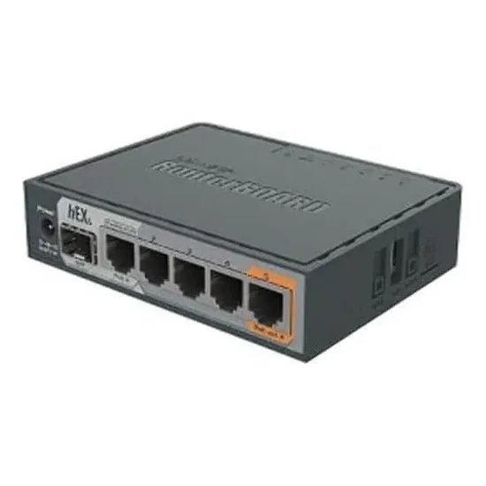 Router Mikrotik Hex S Rb760igs Puerto Sfp 256mb Ram