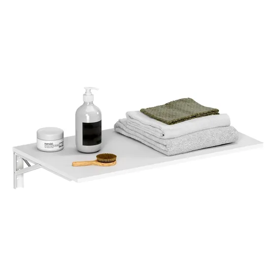 Mesa Plegable De Pared Necesita Ac15dw 76,2x50,8 Cm Blanca