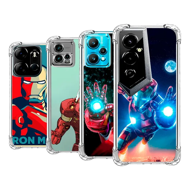 Forro Antigolpe Iron Man Xiaomi Todos Los Modelos