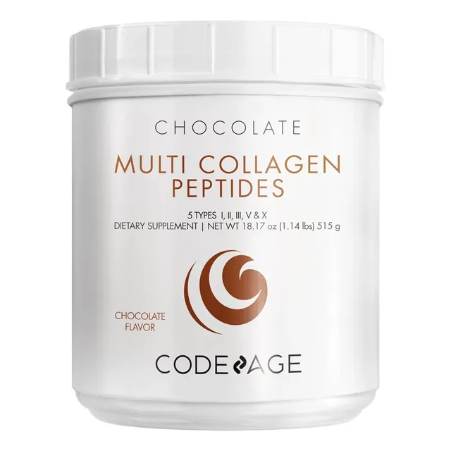 Péptidos Múltiples De Colágeno Sabor Chocolate Codeage 515 G Chocolate
