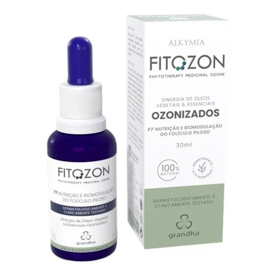 Grandha Alkymia Fitozon Óleo Ozonizado F7 Queda Capilar