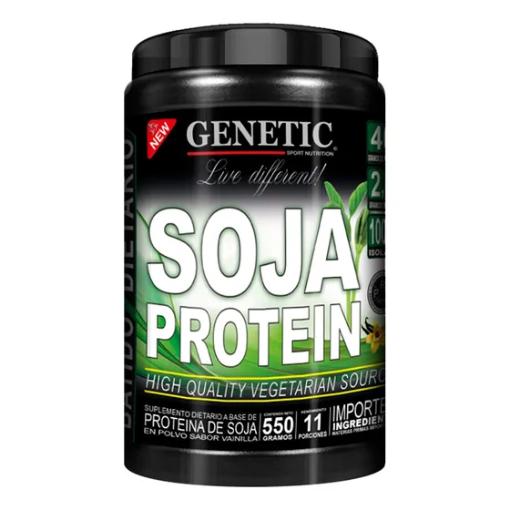Batido Dieta Proteico Vegano Shake 550 Soja Proteina Genetic