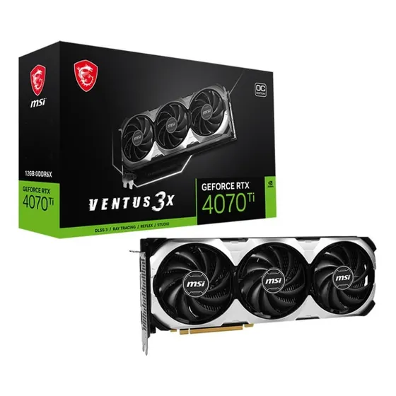 Placa de vídeo Nvidia Geforce Rtx 4070 Ti 12gb Msi Ventus