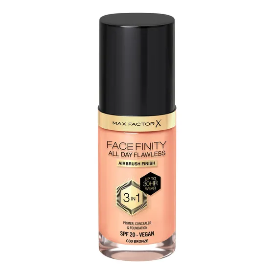 Base Face Finity 3 In 1 Foundation C80 Bronze 30 Ml