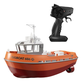 1/72 Rc Tugboat Play Water Juguete 2.4 Ghz Alta Naranja 1/72 Rc Tugboat Play Water Juguete 2.4 Ghz Alta Naranja