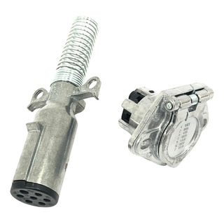 Conector Hembra Y Macho Cable 7 Hilos Para Remolque Conector Hembra Y Macho Cable 7 Hilos Para Remolque