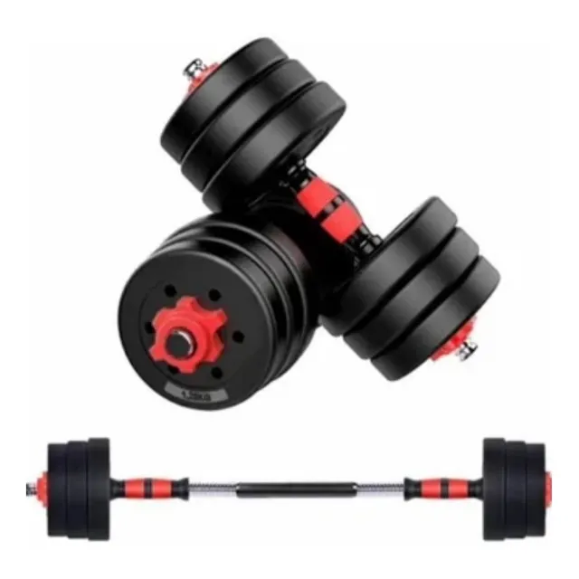 Set Mancuernas Pesas 40kg 80lb Antideslizante Termoforradas