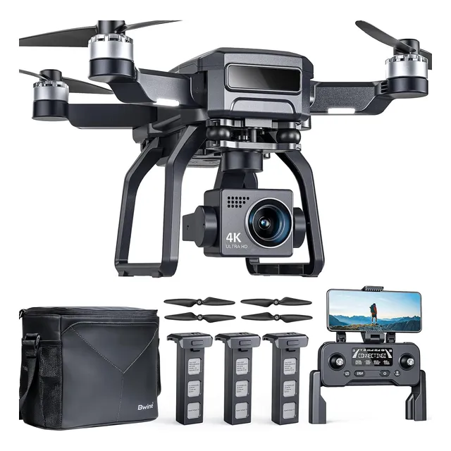 Dron P/adultos C/cámara C/visión Nocturna 4k, Bwine F7gb2 3b