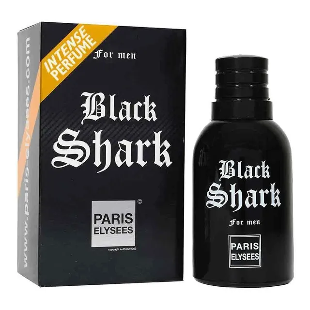 Perfume Paris Elysees Black Shark 100ml Masculino Volume Da Unidade 100 Ml
