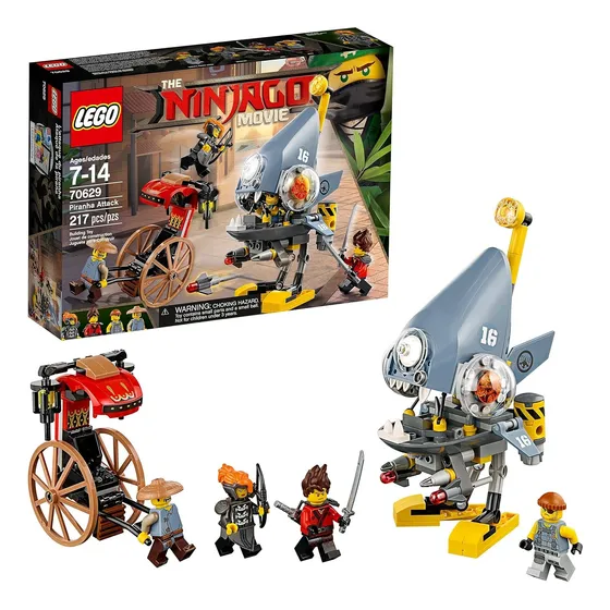 Lego Ninjago Movie Piranha Attack 70629