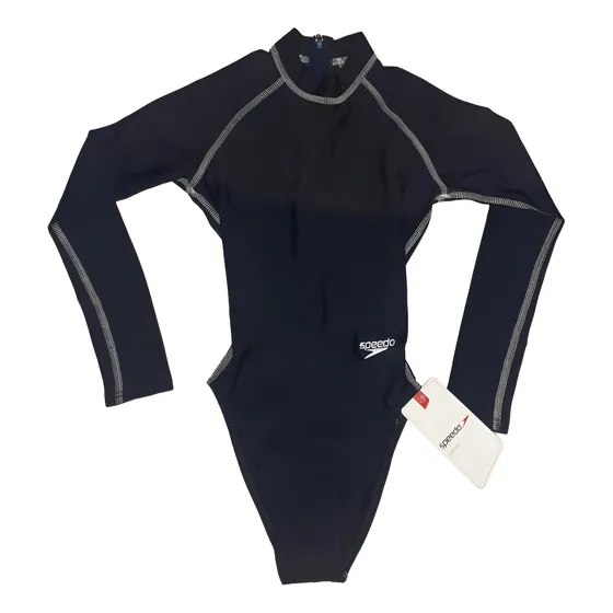 Traje De Baño Con Mangas Para Natación De Niña Marca Speedo 
