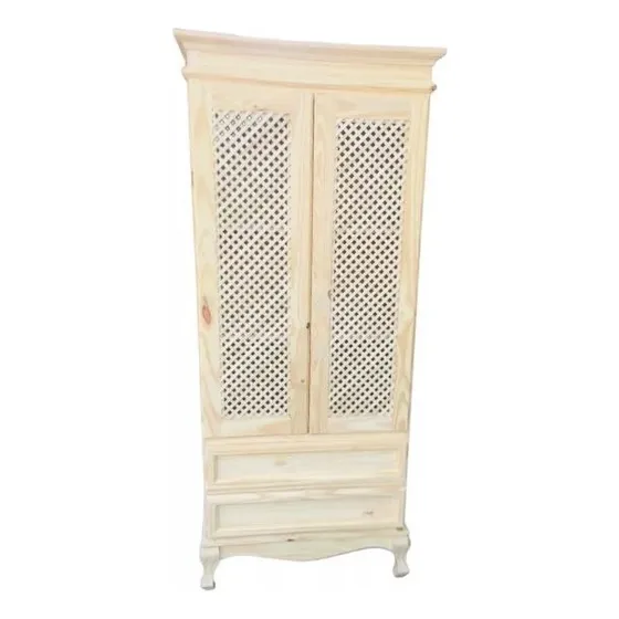 Mueble Cristalero Rejilla Vitrina Vajiller Premium 190x80x40