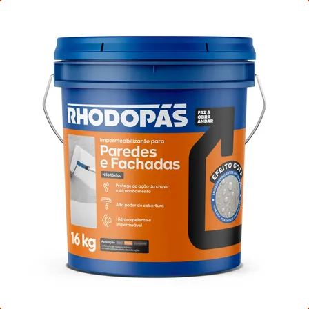 Impermeabilizante Protege Paredes E Fachadas Bd 16kg Areia Areia Acetinado