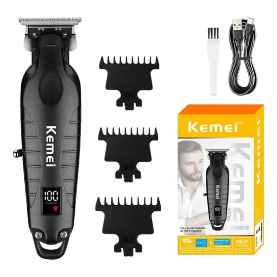 Maquina De Afeitar O Trimmer Kemei Km-2293 Profesional
