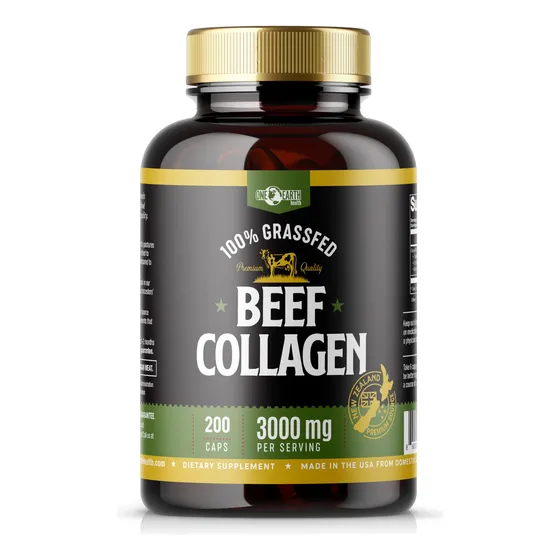 Supplement One Earth Health: Colágeno De Carne De Res Alimen