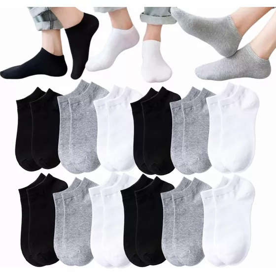 Calcetines De Cómodo Calcetines De Deporte 12 Pares