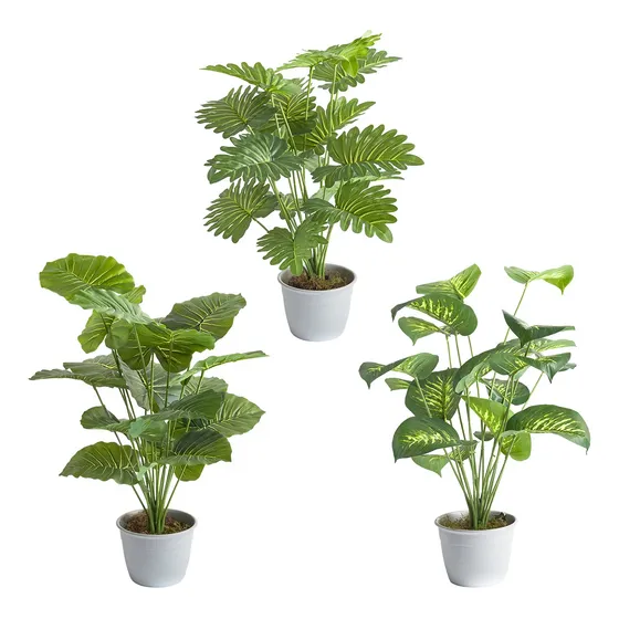 Planta Artificial 65cm Para Interior Y Exterior Premium