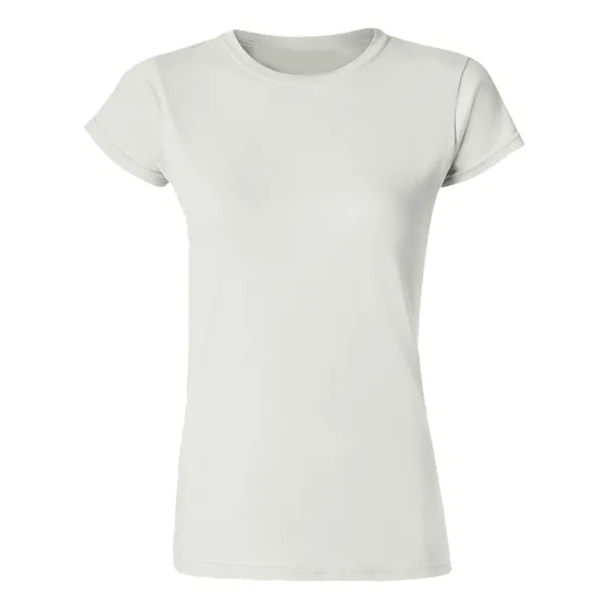 Remera Mujer Lisa Blanca Corta Por Mayor Sublimar Estampar