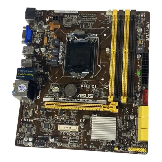Placa Mãe Asus 1150 4a Ger. I3 I5 I7 32gb Ddr3 Pcie 3.0 Hdmi