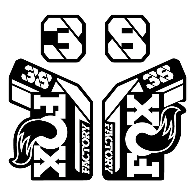 Stickers Fox 38 Factory Horquilla Kit Completo