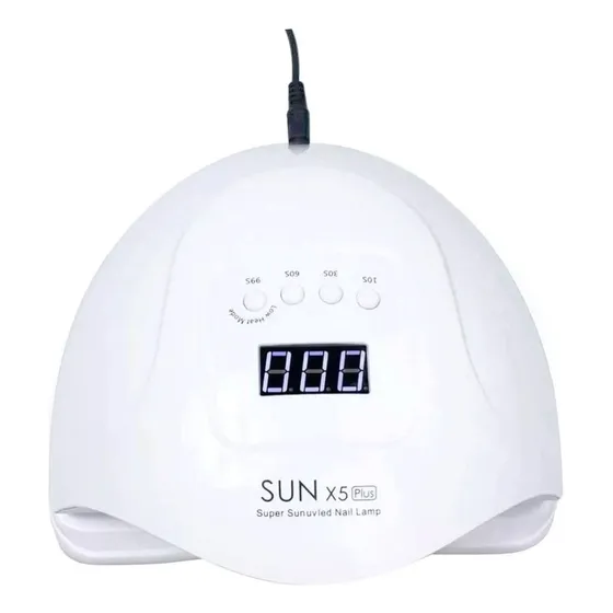 Lampara Uv Led Secador Uñas 36 Led 120w Cabina Ultravioleta Color Blanco