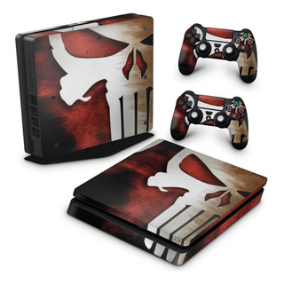 Skin Para Ps4 Slim Adesivo - Modelo 222 Skin Para Ps4 Slim Adesivo - Modelo 222