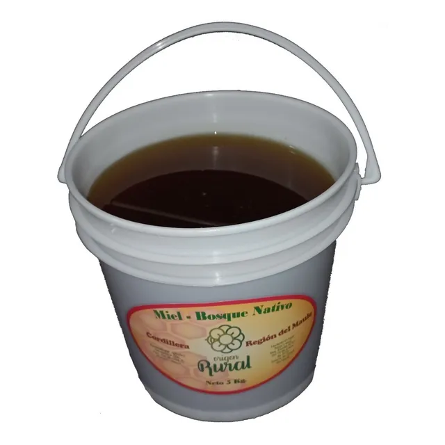 Miel De Abejas Multiflora Nativa, Super Alimento, Balde 5 Kg
